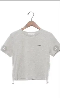 アルシーヴ　サイドドロストコンパクトTシャツ　グレーのサムネイル