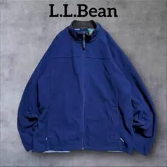 L.L.Bean フリース フルジップ ネイビー XL
