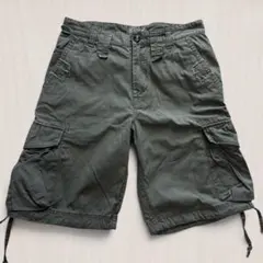 ぐ*す様 00s【55DSL】DIESELミリタリーカーゴパンツ ハーフパンツのサムネイル