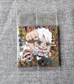 ワンピース　大海賊シールウエハース　ルフィ&ボニー　パラレル　1枚