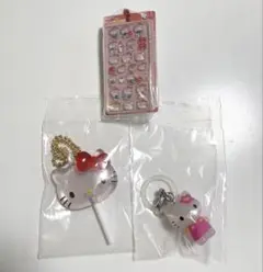 ボンボンドロップ　キャンディ　チャーム　めじるしアクセサリー　キティ　シナモン