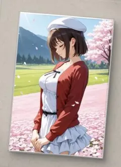 美少女カード　ウラシク　v068