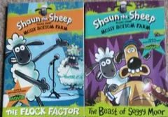 Shaun the Sheep: 英語版小説　2冊セット
