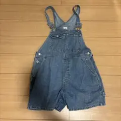 GAP デニムショートオーバーオール Mサイズ