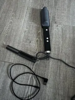 ストレートヘアアイロン ブラック セット