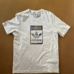 adidas ホワイト Tシャツ Lサイズ