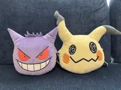 新品未使用　ポケモン肩掛けぬいぐるみバッグ　ゲンガー・ミミッキュ