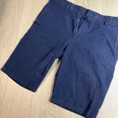 Gap KHAKIS シアサッカー ショートパンツ ネイビーのサムネイル