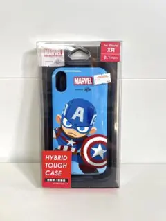 【新品】MARVEL iPhoneXRケース キャプテン・アメリカ グリヒルのサムネイル