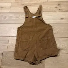 ザラガールズ　Zara Girls オーバーオール　短パン　128cm サイズ8