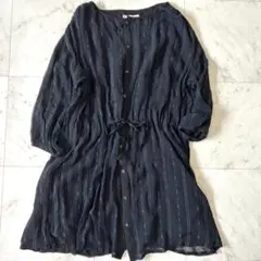 ケイハヤマプリュス　⭐︎美品⭐︎2023秋冬新作ロングワンピース　ブラック ケイハヤマプリュス ⭐︎美品⭐︎2023秋冬新作ロングワンピース