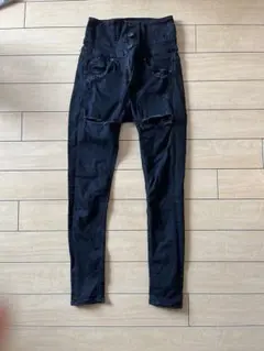 ハイウェストデニム