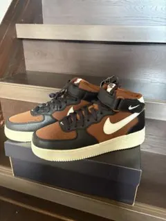 【新品】Nike エアフォース1 ミドル27.５センチ