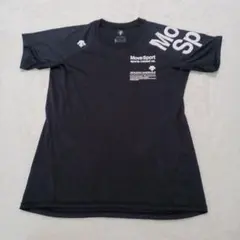 DESCENTE デサント Move Sport Tシャツ 黒 ブラックのサムネイル