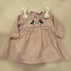 ミッキー ミニー ワンピース 70cm