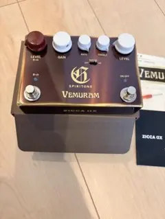 初期シリアル VEMURAM SPIRITONE オーバードライブ エフェクター