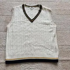 UNIQLO Vネック ニットベスト M