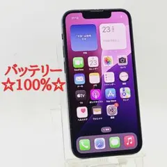 ☆バッテリー100％☆Apple iPhone 13 mini 128GB