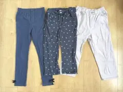 petimain プティマイン　アプレレクール　パンツ　3枚セットのサムネイル