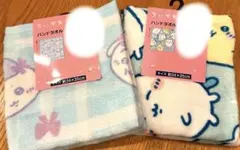 ちいかわ　しまむら　ハンドタオル　2種類1枚ずつ