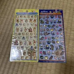正規品　ボンボンドロップシールミニ　プーさん　ズートピア
