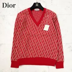 新品❤️激レア　Christian Dior ニット　トロッター　M レッド