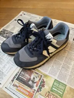 【28.5cm】New Balance ML574 ネイビー/ホワイト