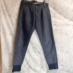 ポールスミス Paul Smith 裾サイド ジップ リブパンツ タック入り