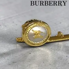 極美品✨BURBERRY ピンバッジ　チェーン　スーツネクタイピン　ホースロゴ