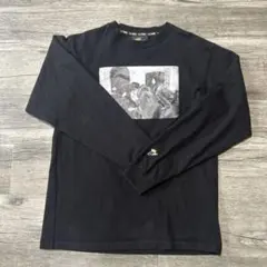 FAT フォトプリント ロングスリーブ Tシャツ ブラック
