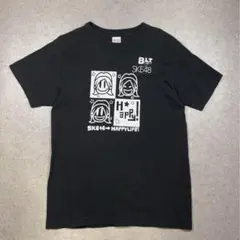 SKE48 B.L.T. ロゴTシャツ M 黒 アイドルT
