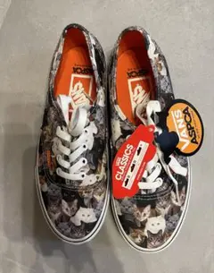 VANS ASPCA 猫柄 cat オーセンティック　24.0 新品未使用