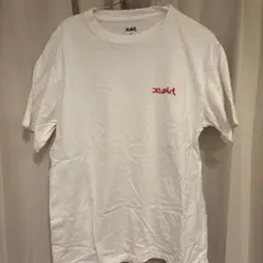 X-girl ロゴ 半袖 Tシャツ ホワイト M
