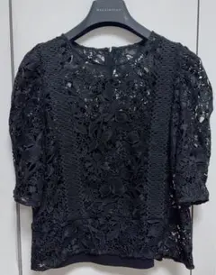 未使用】Ravissant Laviere 38サイズ 花柄レースブラウス - メルカリ