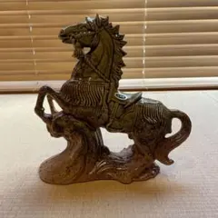 信楽焼　午(馬) 置物