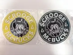 ディズニースクルージ マクダック ワッペン 2点