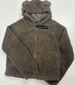 toujours ensemble ベージュ ボアフード付き 可愛いクマフード