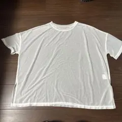 シアー Tシャツ ホワイト F