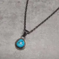 NAVAJO ナバホ ターコイズネックレス SILVER925
