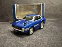 ⭐️ドライブタウン　トヨタ　セリカ　クーペ　初代　ダルマ　青　箱付
