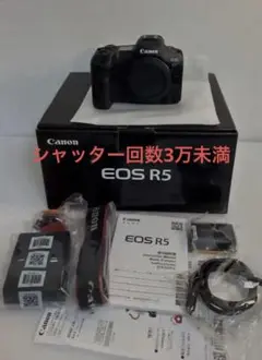 【極美品】Canon EOS R5 本体と付属品 シャッター回数2815回 極美品】Canon EOS R5 本体と付属品 シャッター回数2815回 2025年