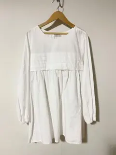 Milk tea マタニティ 授乳服 チュニック ホワイト