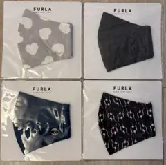 FURLA フルラ　立体布マスク　4枚セット　新品　未開封　お買得