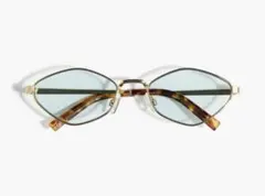 H&M オーバルサングラス　ダイヤモンド　ゴールド　サングラスのサムネイル