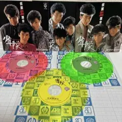 少年隊 仮面舞踏会 EPレコード カラー盤3枚セット - メルカリ