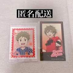 SideM 秋山隼人 リメショ 切手風ステッカー Mフェス ステッカー