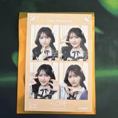 ば*ー様 野口衣織　フォトカードレア 8月22日(金)発売の『BRODY10月号』に、『とくべチュ、して』『超特急