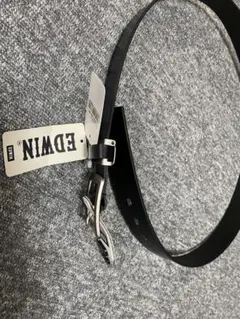 EDWIN 黒 レザーベルト