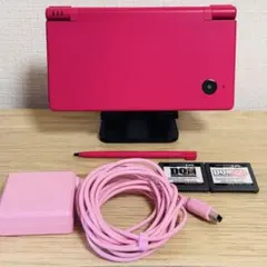 ピンク ニンテンドーDS 本体 充電器 ゲームソフト付き