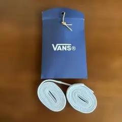 VANS 純正 替え紐 ホワイト　新品未使用のサムネイル